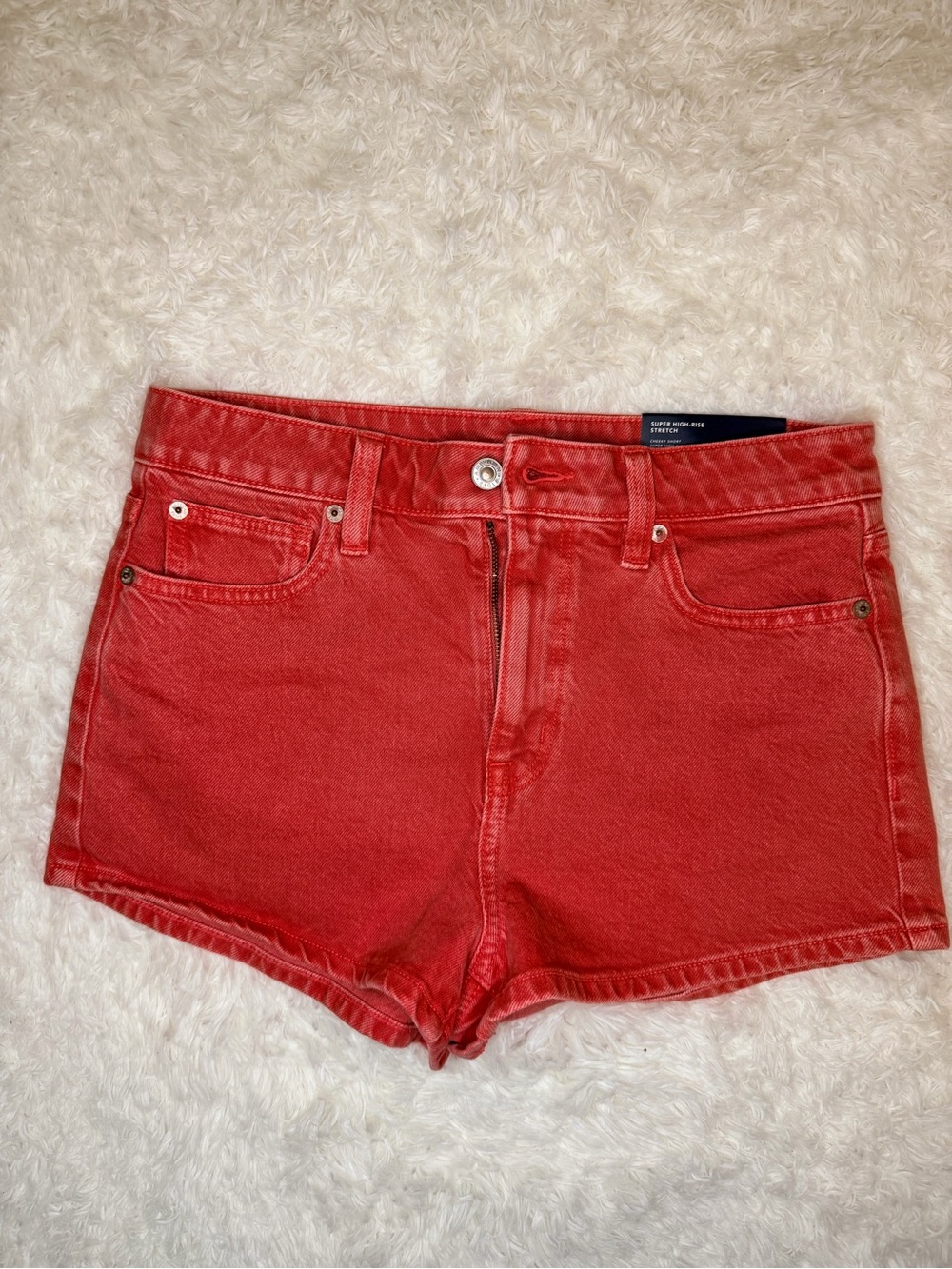 American Eagle Cheeky Super High-Rise Shorts NWT Size 4